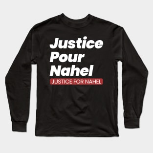 Justice for nahel 27  .AL Long Sleeve T-Shirt